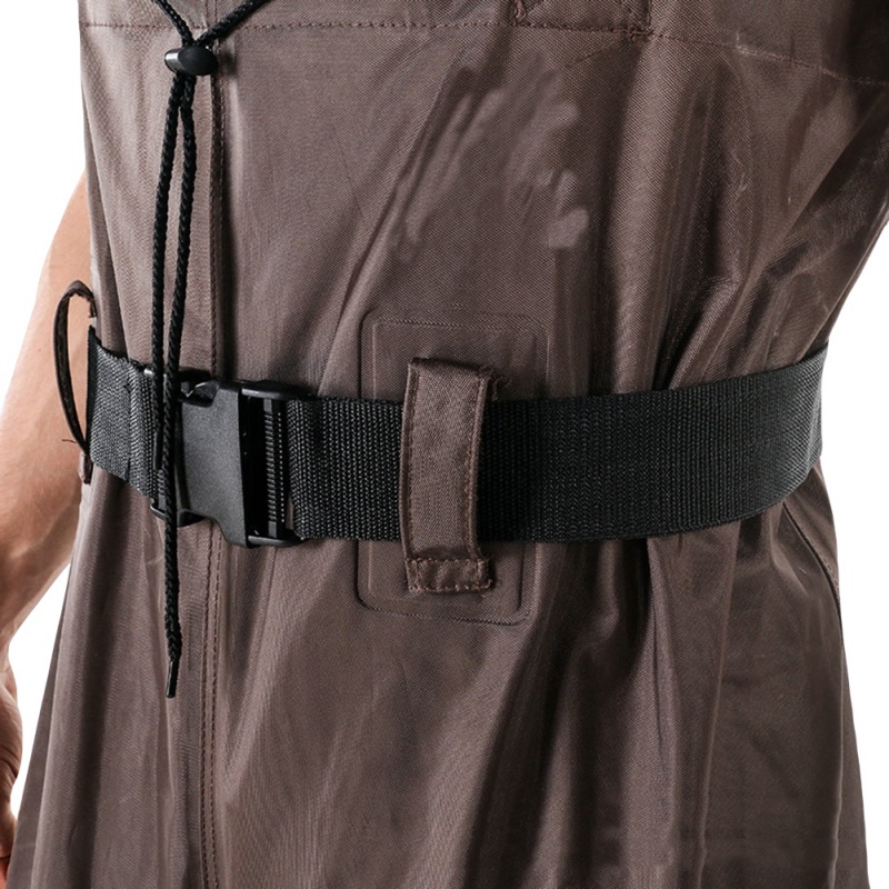Pantalon de pêche hommes femmes imperméable Bootfoot mouche cuissardes bottes costume avec Camouflage pantalon pêche poitrine caoutchouc