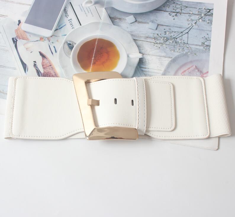 Merke kvinner måke spenne avlet tøye ut elastisk korsett midje belter linning klær tilbehør