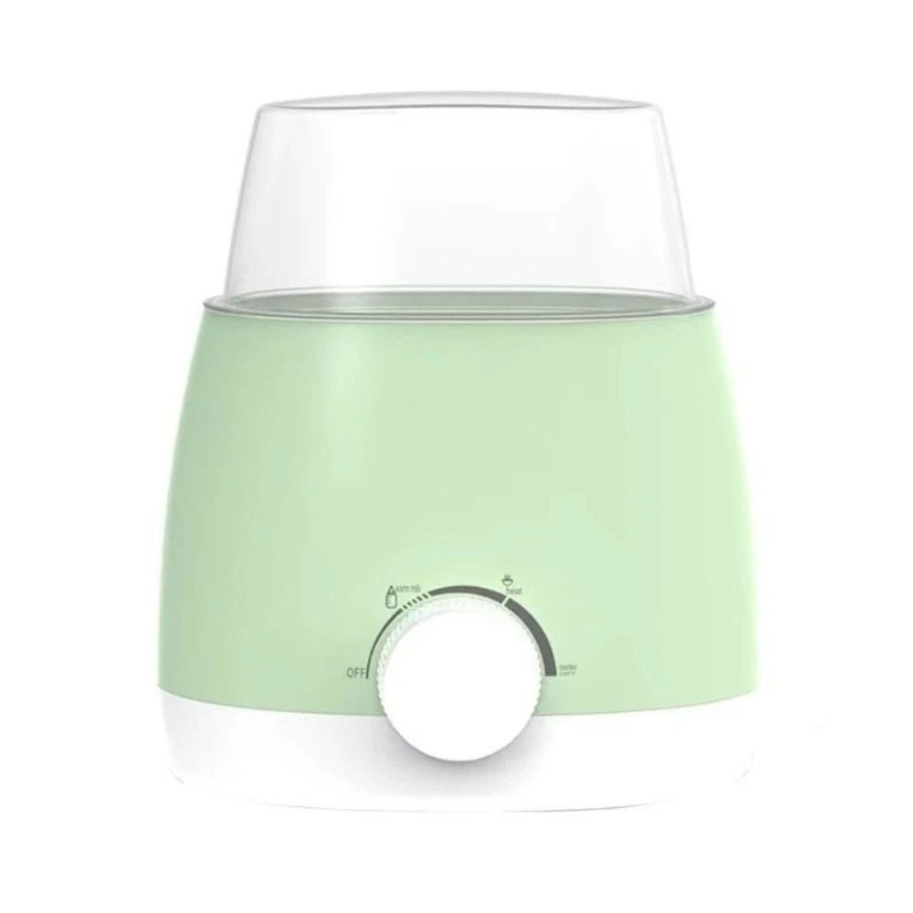 Compact Size EU Plug Baby Bottle Warmer Temperature Adjustment Thermal Milk Heater Safe Universal Baby Bottle Heater Newborn: WHITE