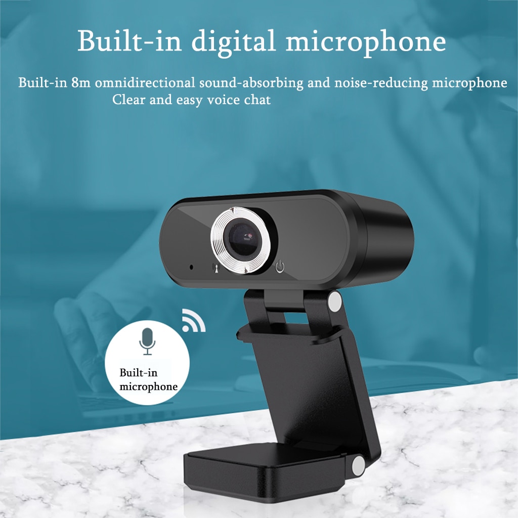 Auto Focus Web Camera HD Webcam 1080p 60fps Webcamera For Pc Autofocus 4k Web Camera With Microphone Infrared Usb Webcam 1080P