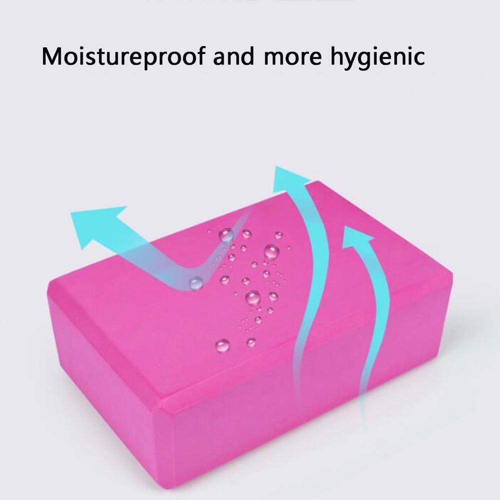 Blok robić jogi rekwizyty klocek piankowy pomoce rozciągające siłownia Pilates blok robić jogi zdatność sport wysokiej gęstości klocek robić jogi Eva