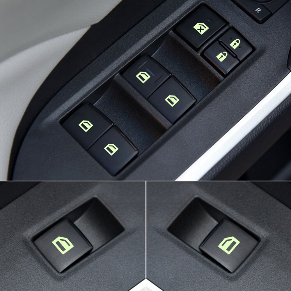 Autosticker, lichtgevende sticker voor mitsubishi asx outlander lancer, renault megane clio, dacia fluence, autostyling