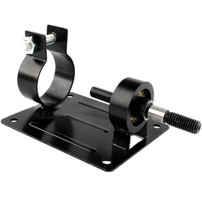Hand Electric Drill Grinder Bracket Accessories Multi-functional Grinding and Cutting Machine Conversion Fixed Polishing Tool: indigo