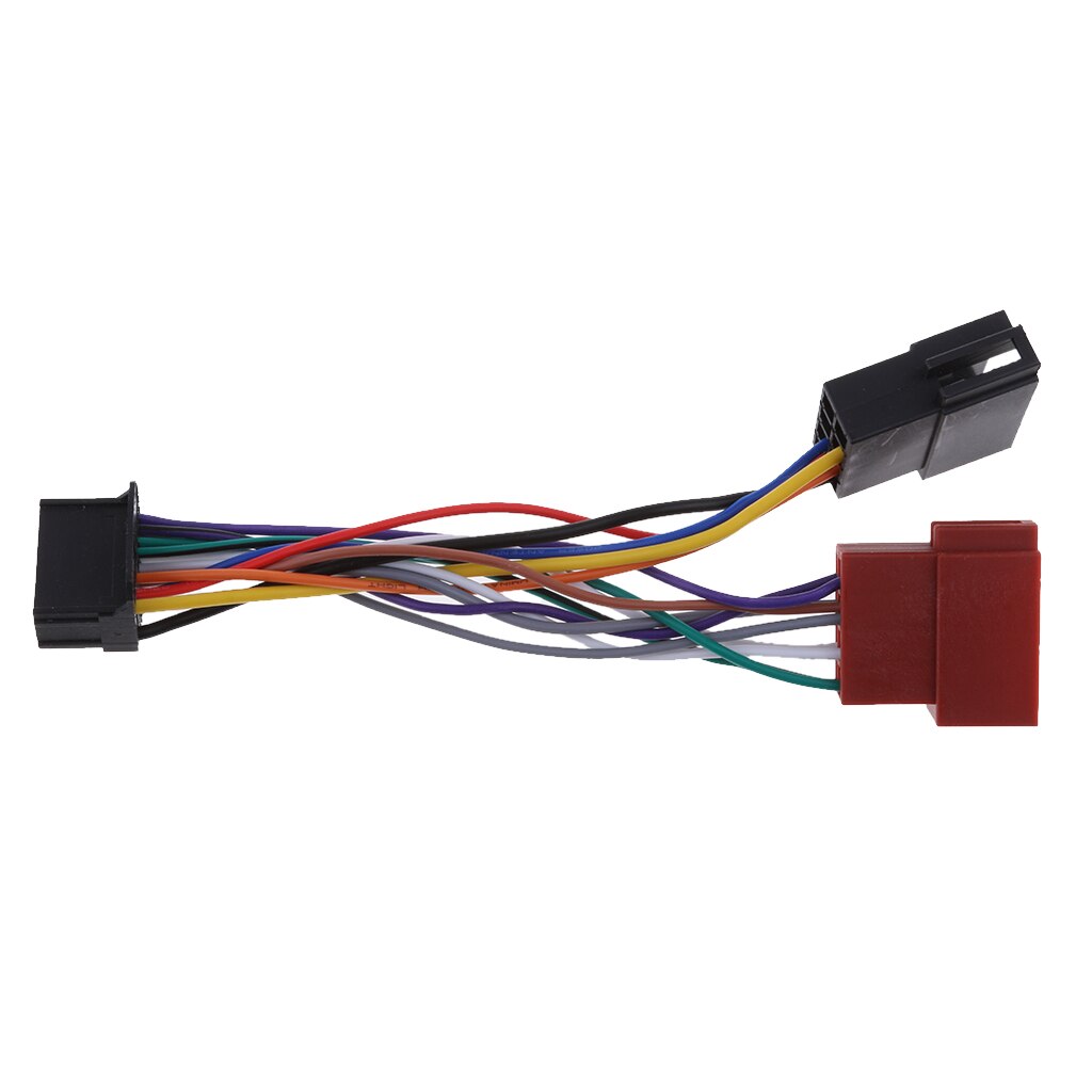 Til pioneer 16 -pin bil iso bly ledningsføring vævesele kabel