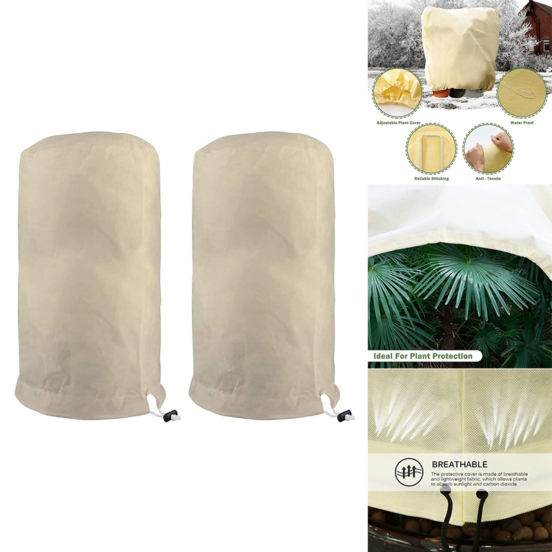 2 Stuks Plant Overwintering Sluier, Olijfboom Overwintering Sluier, Boom Overwintering Sluier, Citroen Tomaat Beschermhoes, overwintering Cover