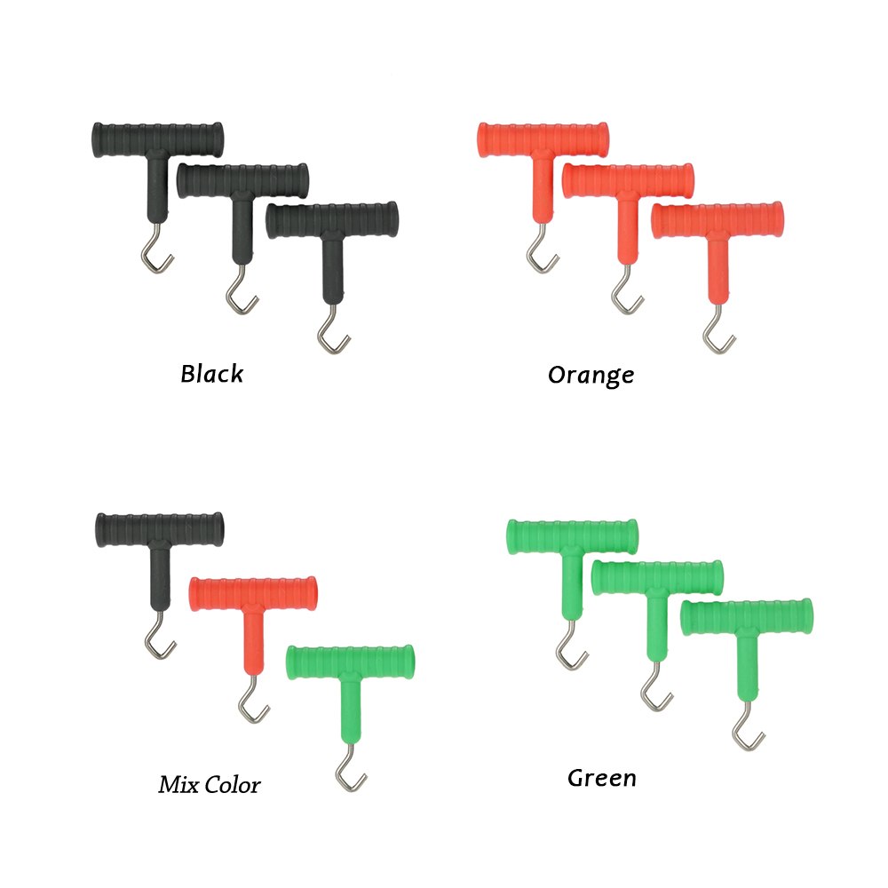 3Pcs Pêche à la Carpe Knot Extracteur Outil Rig en Mer