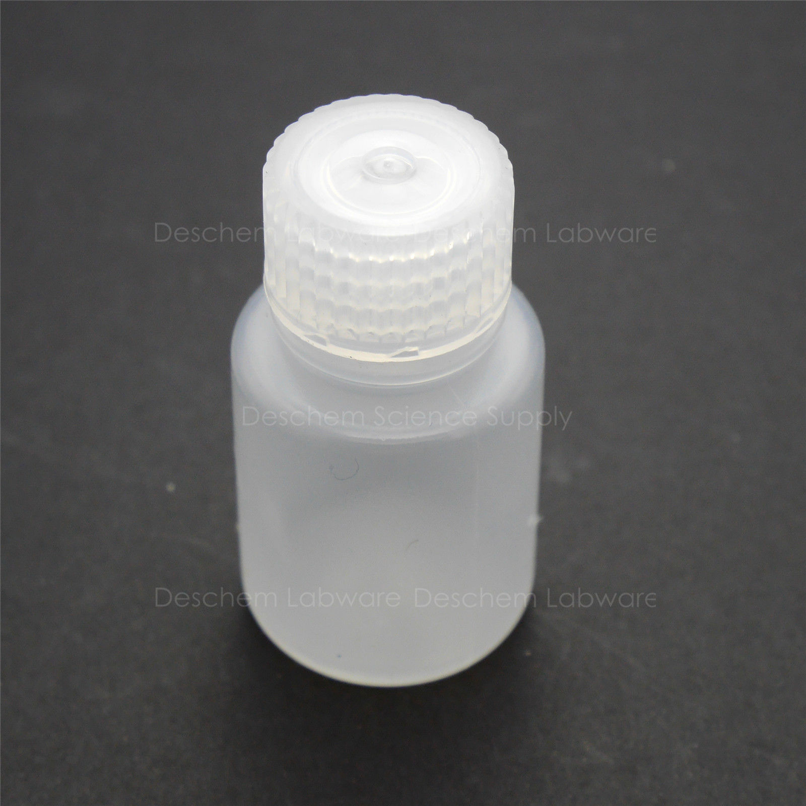 3Pcs 25mL PP Reagent Bottle Small-Mouth Polypropylene Sample Bottles W/Screw Lid