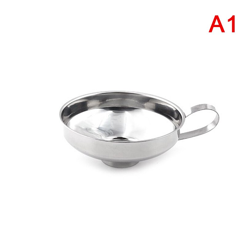 Strumenti per filtro a tramoggia a imbuto a bocca larga in acciaio inossidabile a imbuto da 1pc: SYFHG572-A1