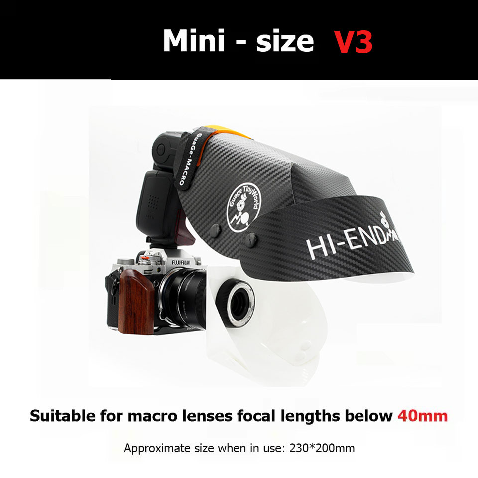 Universal Blitz Diffusor Softbox Blitzgerät Reflektor Snoot Kamera Zubehör für Makro Objektiv Aufnahme: Rosa