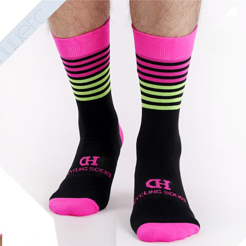 DH SPORTS Men Women Cycling Socks Elastic Outdoor Wearproof Footwear For Road Bike Socks Mountain Bicycle Socks