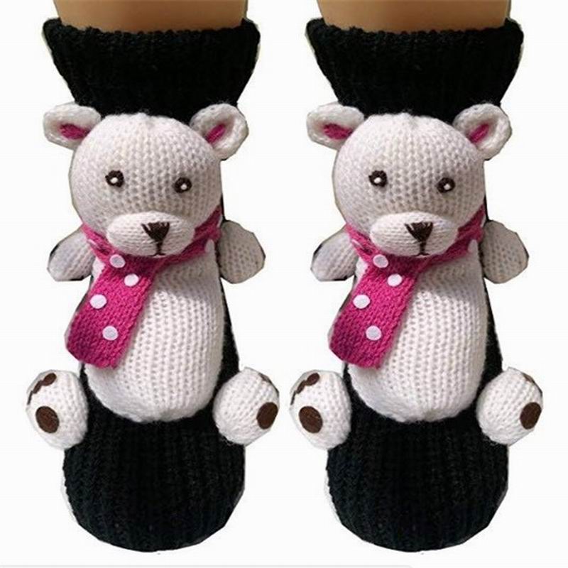 Shpping livre, meias De Natal para as mulheres, andar santa meias, decorações, presentes de Natal, santa boneco de neve e renas padrão