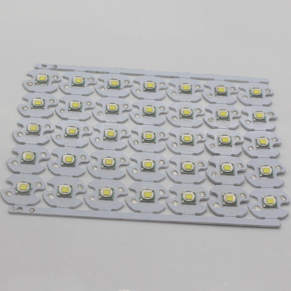 2PCS CREE XML XM-L T6 LED U2 10W Cold White Warm White High Power LED Emitter Diode with 12mm 14mm 16mm 20mm PCB for DIY
