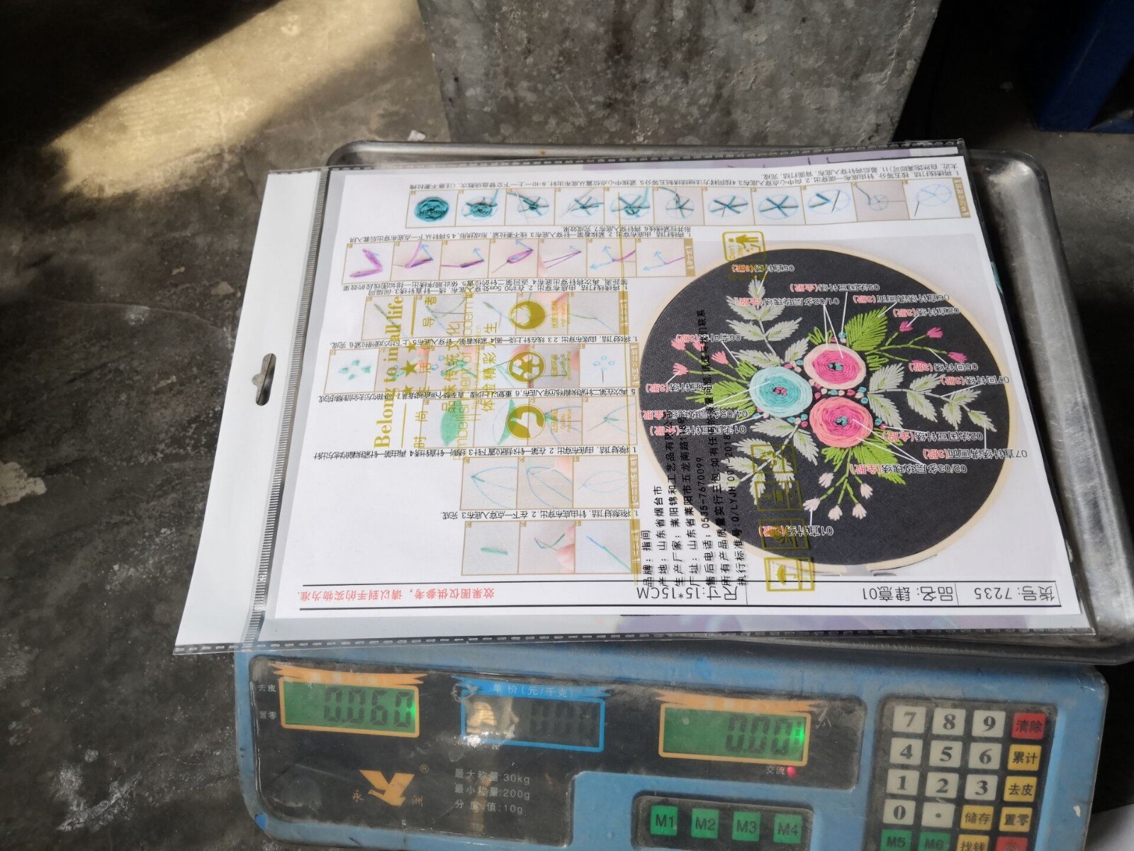 Plant Kruissteek Sets Volledige Bereik Van Borduurwerk Kruissteek Stamped Borduurwerk Doek Met Bloemen Borduren Kit Broderie