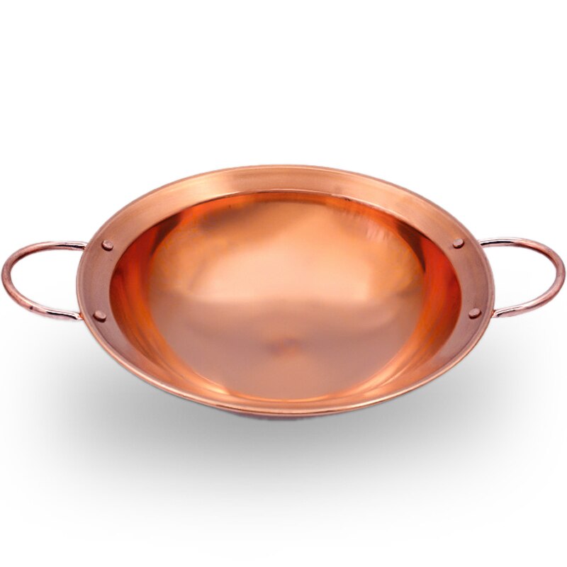 Verdikte soeppotten van puur koper, klassieke chinese potten/gasbrander/kolenfornuis, alcoholische boiler/bbq-koker, steelpan