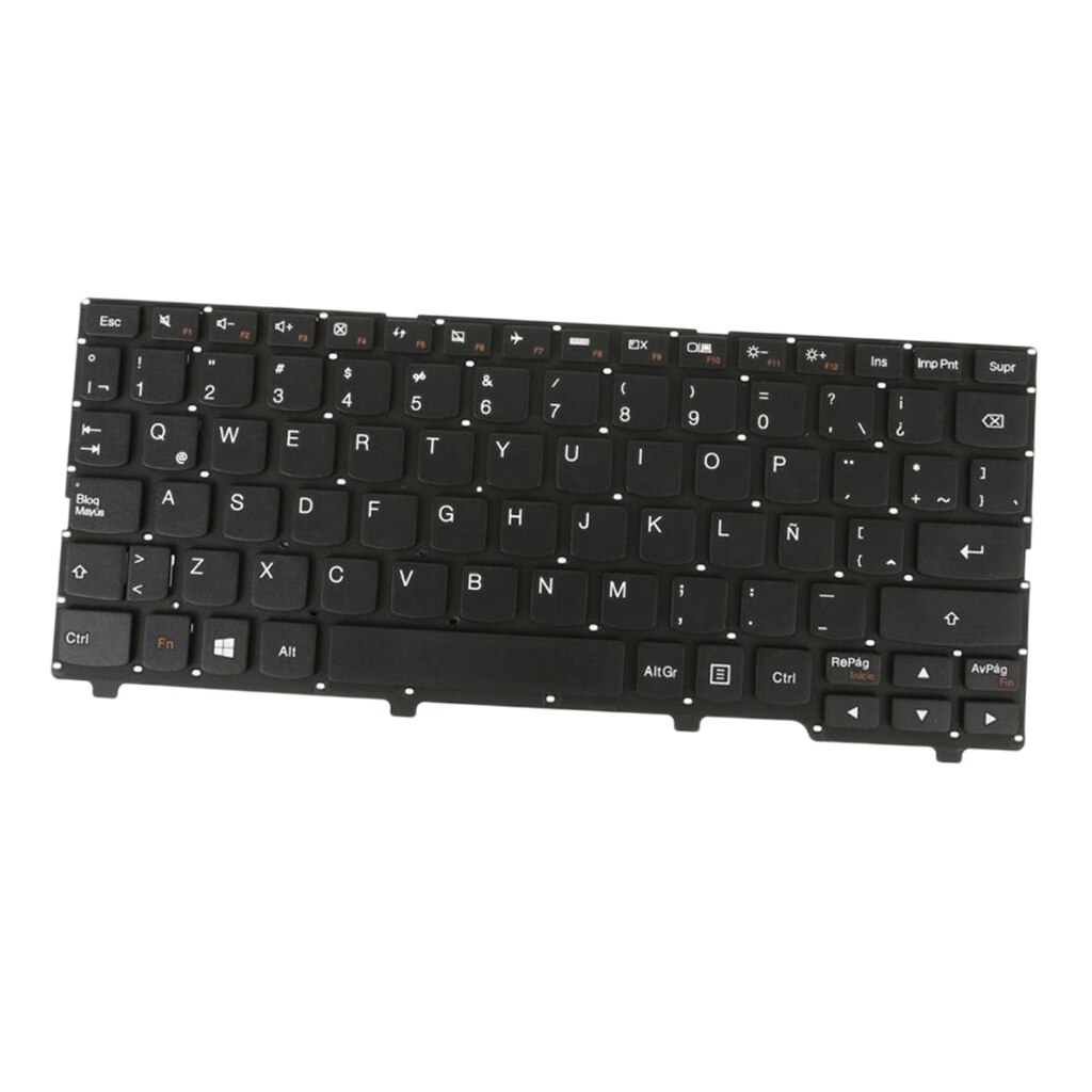 Laptop Keyboard Black Latin Language for Lenovo Ideapad 100S 100S-11IBY Laptop Replacement Keyboards