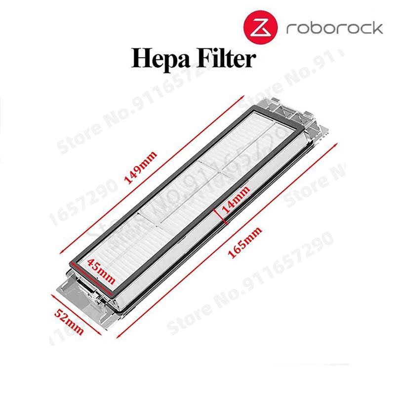 Nuovo Roborock S50 S5 Max S6 MaxV Parti Lavabile Mocio Panno Filtro HEPA Spazzola Laterale/Principale robot Aspirapolvere Accessori