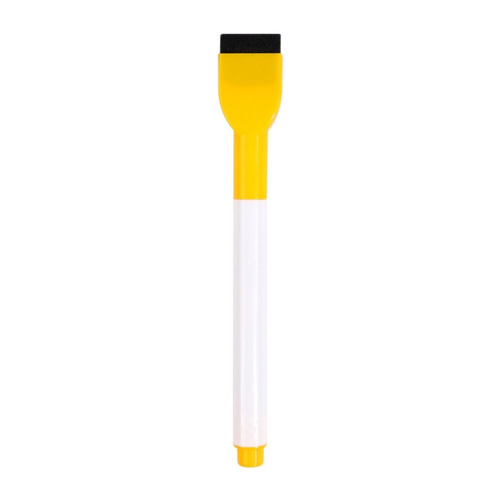 Portable Colorful Whiteboard Marker Magneticless Waterborne Brush Water Color Pens Erasable Multifunction Marker Pen Fridge: Navy Blue