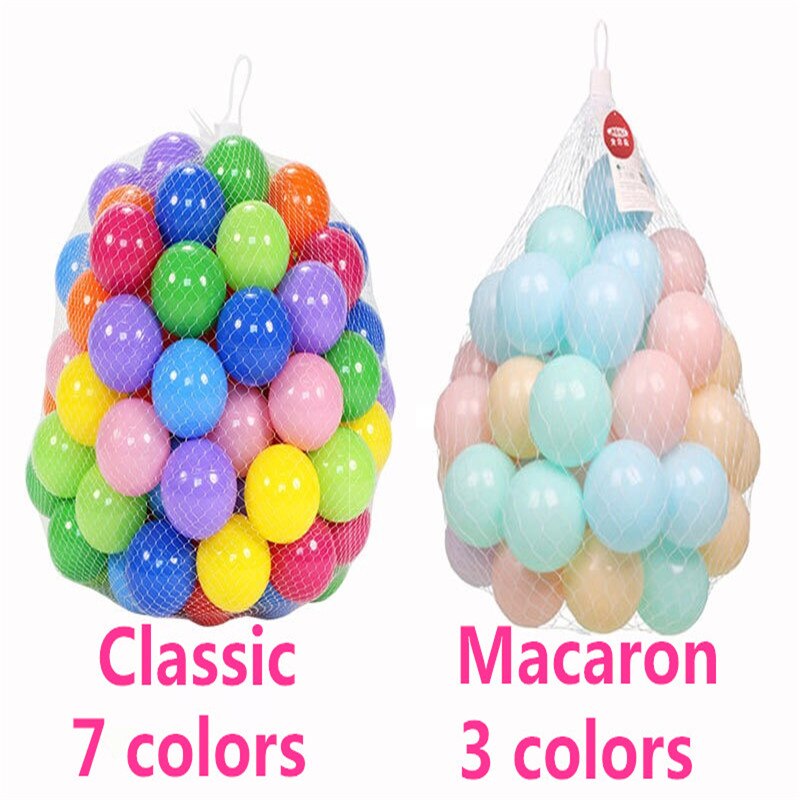 Baby Plastic Bal Zwembad Oceaan Golf Bal Kinderen Zwemmen Pit Basketbal Mand Spel Huis Outdoor Tent Speelgoed Kleurrijke Macaron