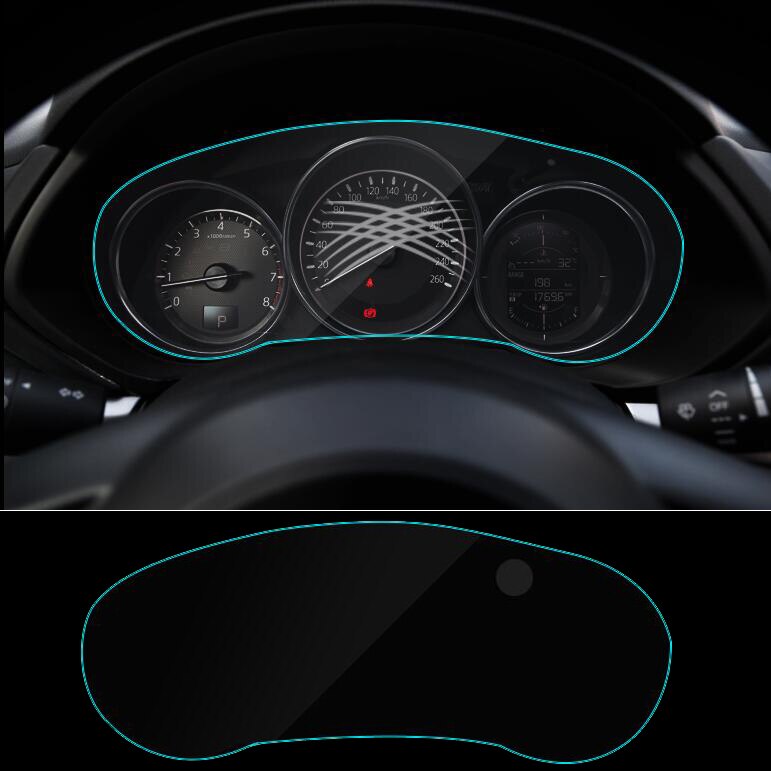 Auto dashboard sticker Instrument bureau beschermende film sticker accessoires 1 pcs Auto accessoires Fit Voor Mazda CX-5 CX5