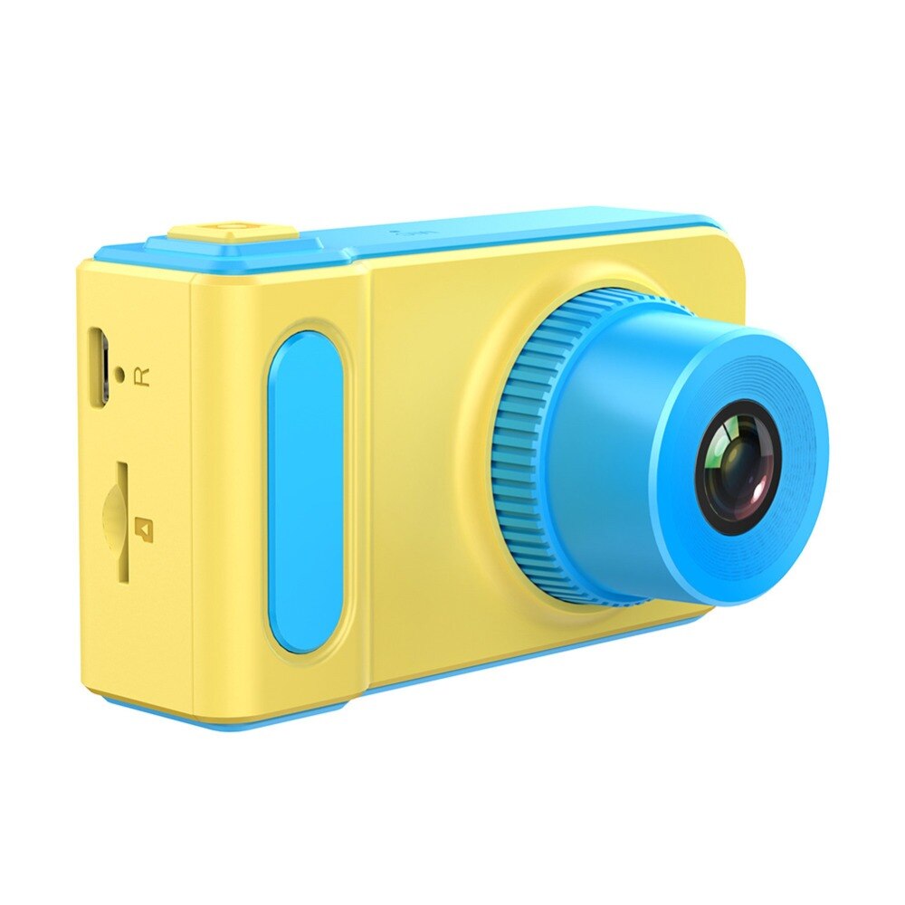 HD 1080P Mini Digital Camera 2 Inch Educational Cartoon Cute Camera Toy Children Birthday Safe Toddler Toys Cool Kid Camera