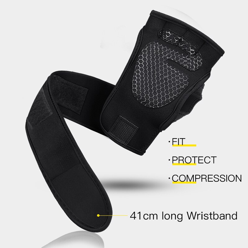 Deportes de interior hombres y mujeres fitness halterofilia presión antideslizante ciclismo deadlift guantes de levantamiento de pesas guantes de entrenamiento de gimnasio