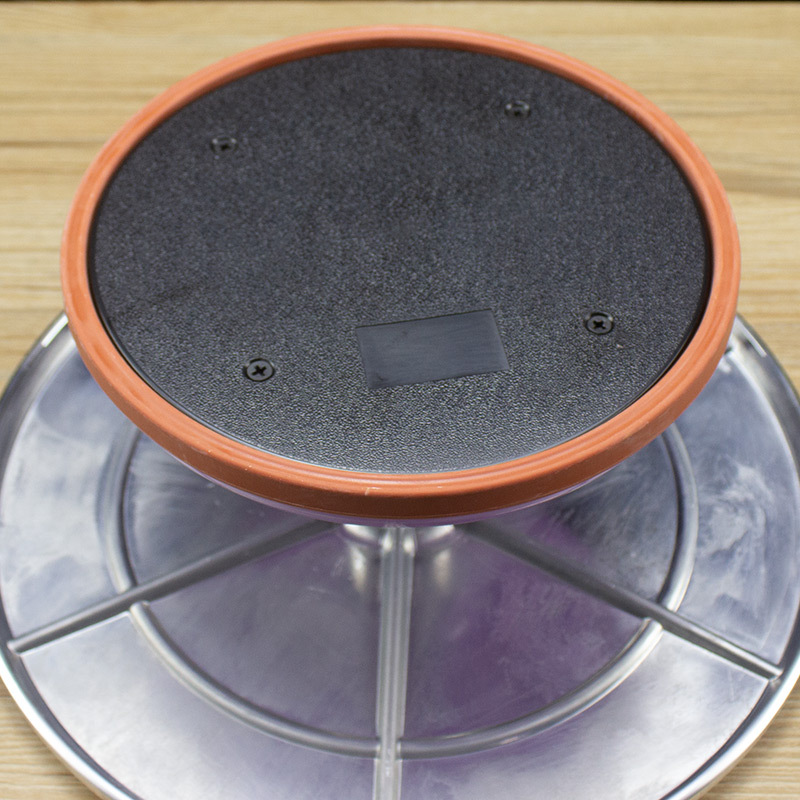 Aluminum alloy decorative turntable rotary cake baking mold tools mounting table 12 inch cake turntable spot