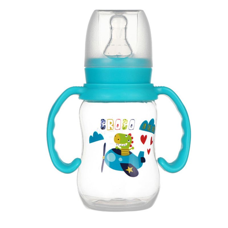 120ml nyfødt baby spædbarn ammende mælk frugtsaft vand fodring drikkeflaske  h55b: 4