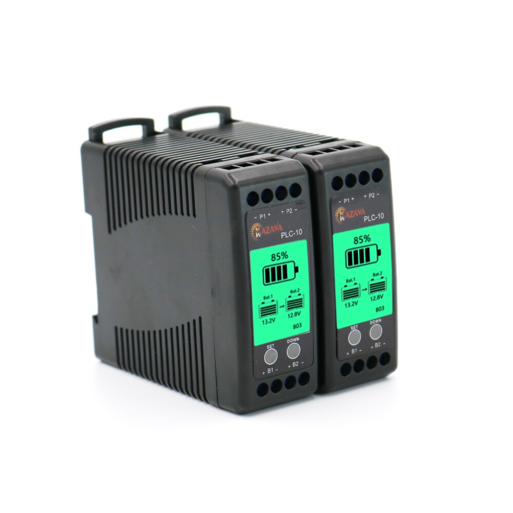 Regolatore di tensione PLC-10 batteria equalizzatore batterie bilanciamento batteria al piombo collegata in serie parallela LCD Meter