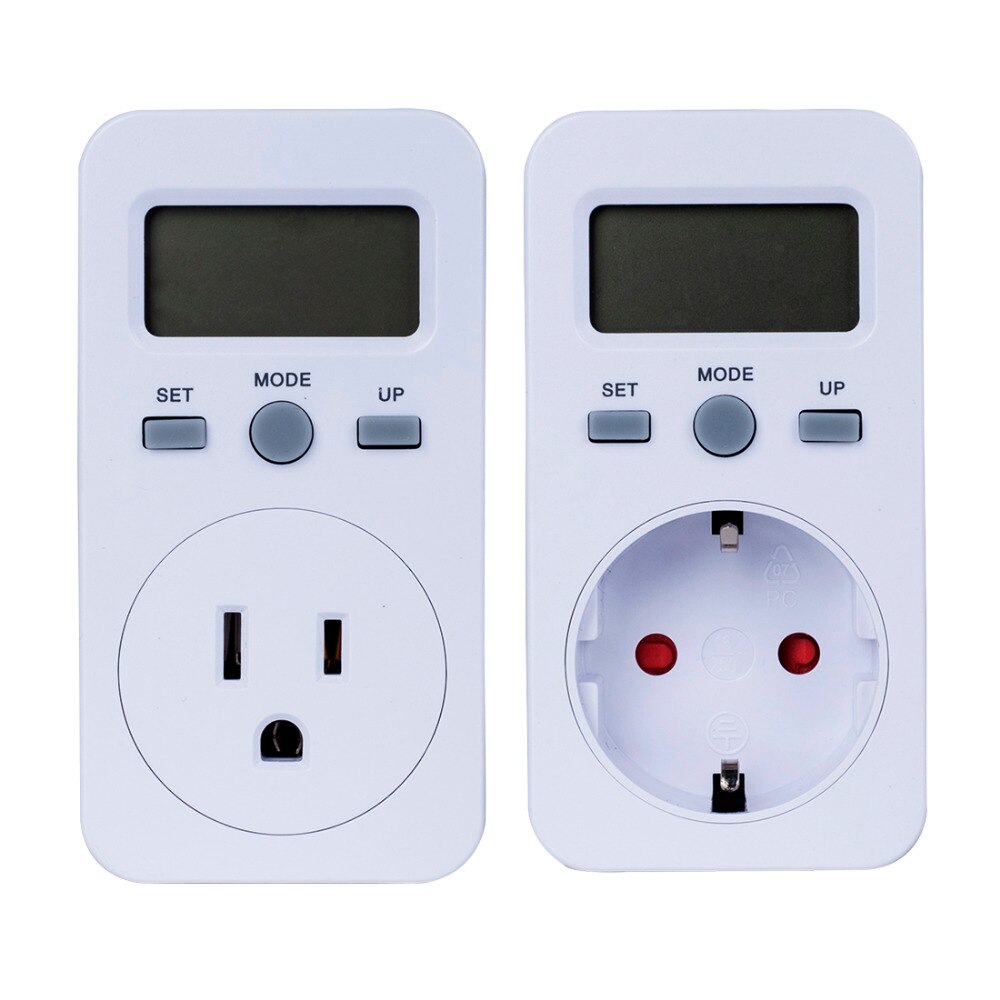 Digital wattmeter LCD Energy Monitor Power Meter Electricity Electric swr meter Usage Monitoring Socket EU /US Plug