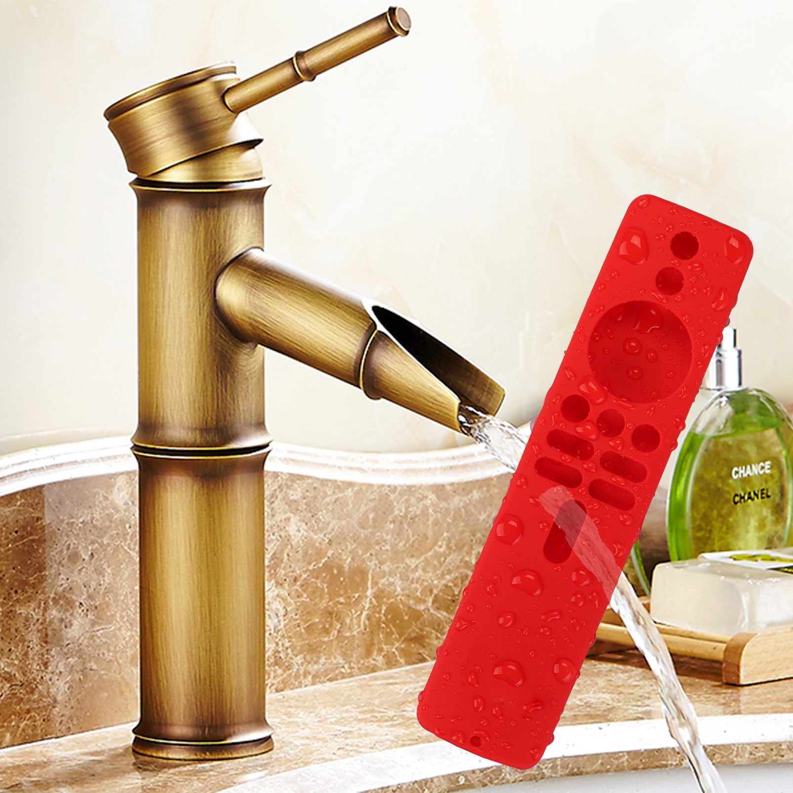 Silikonowe etui ochronne na pilota Xiaomi TV Box S drugiej generacji do Mi TV Stick Anti-drop Dustproof Remote Protection Cover