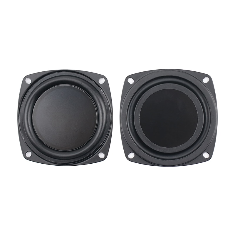 2pcs 3 Inch 78MM Bass Radiator Passive Speaker For 2 - 5Inch Home-made Bluetooth Speakers Auxiliary Low Frequency Rubber DIY