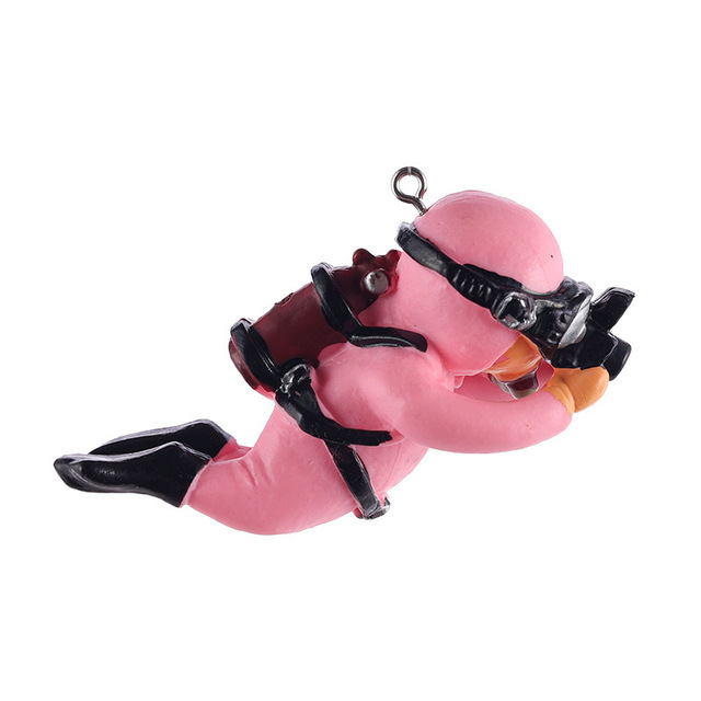 Fish tank Decoration Floating Ornaments Small Figurines Complete Set Diver Blue Guy Underwater Scenery Bottom Figurines: green