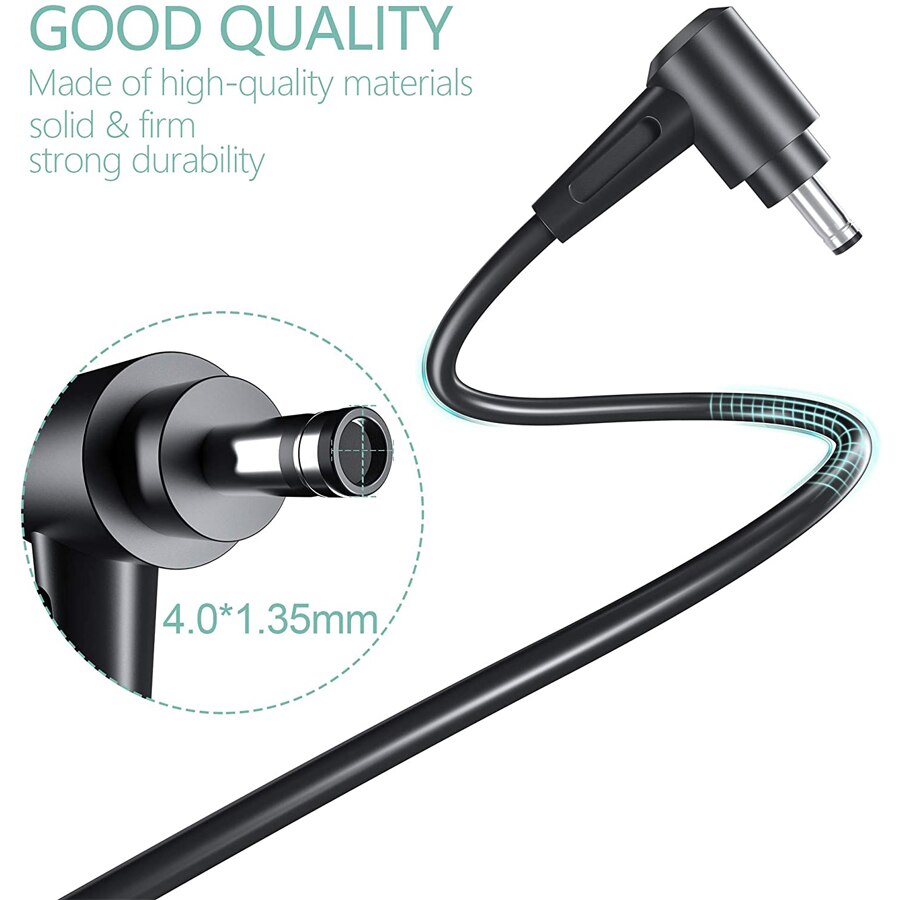 45W Laptop Charger for ASUS X200CA X441SA X540UA X540S X540LA X541UA X553M X556U UX303 UX305F UX410UA UX360CA C202SA C300