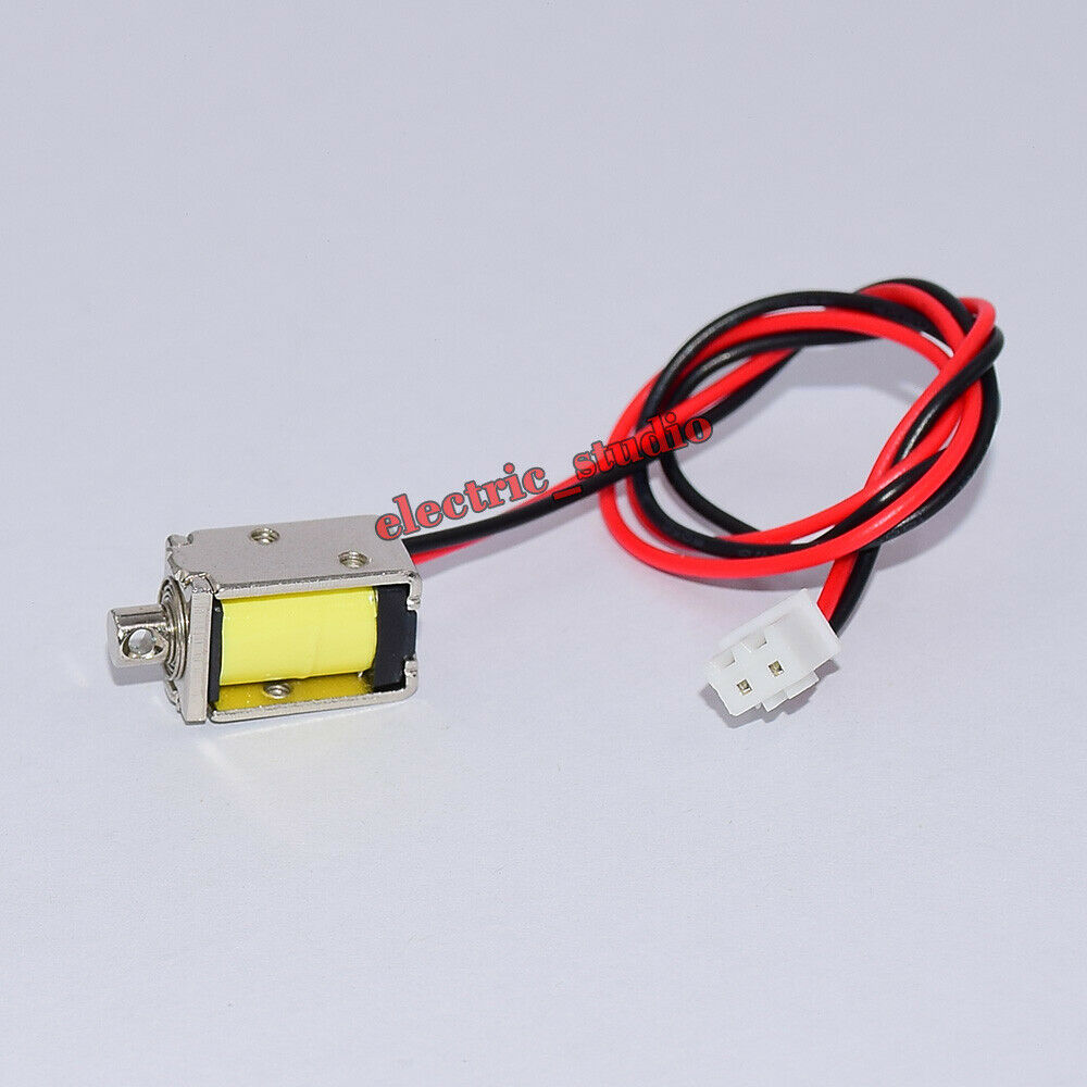 DC 5V ~ 6V Mini DC Solenoid-elektromagneten Selbst-halten Saug Typ rahmen typ quadrat Magnet Für haushalts Geräte Magnet