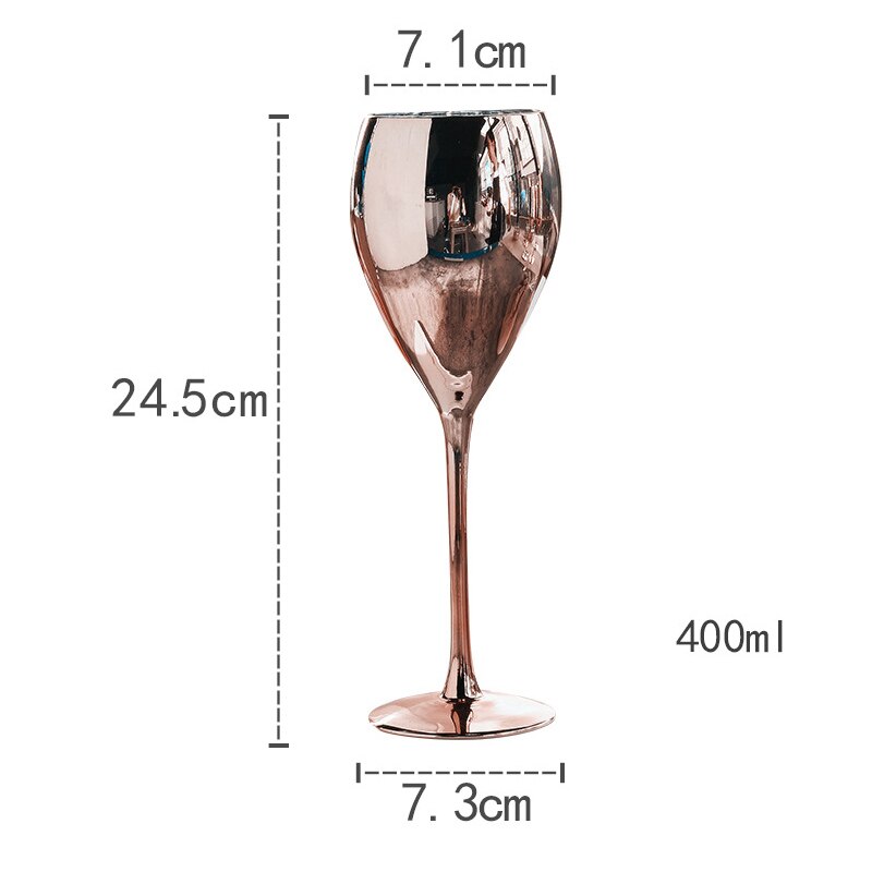 Gobelets de Champagne pour mariage en verre | Verre à vin rouge de luxe, vaisselle de bar, verres de table en cristal: C