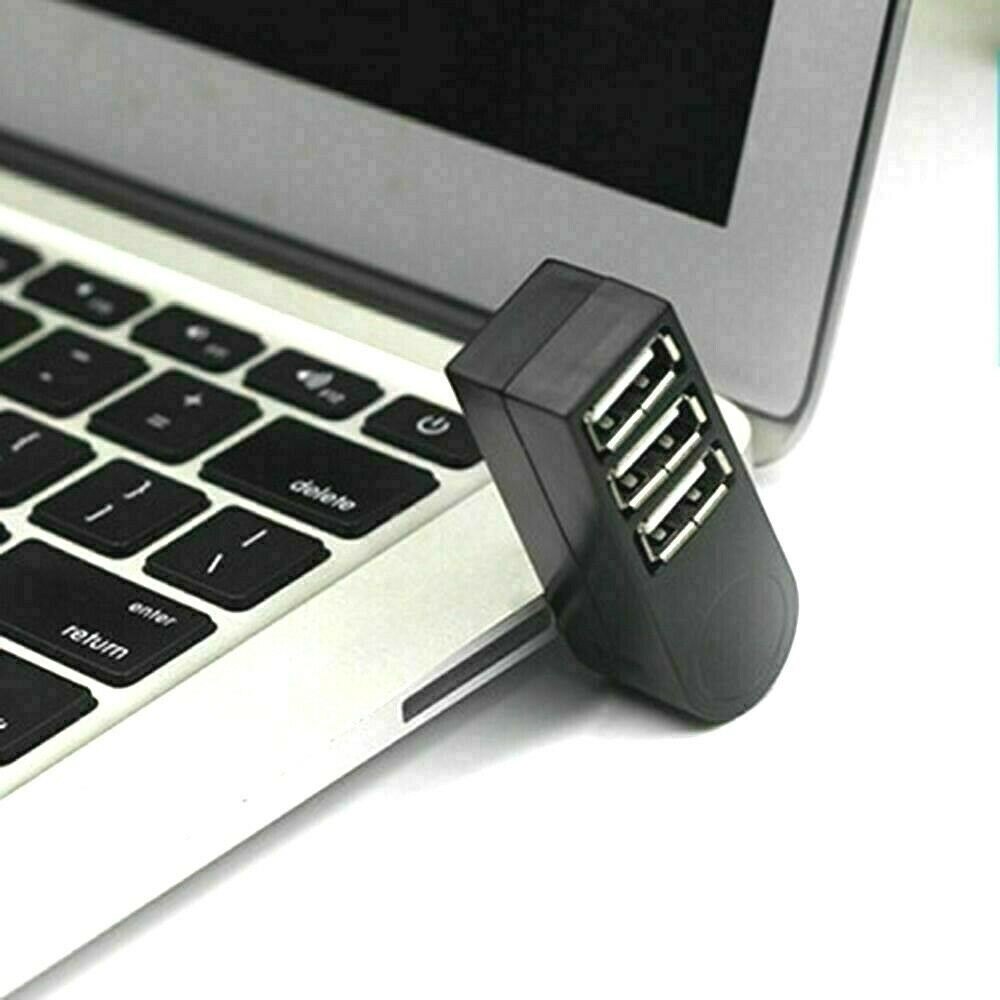 3 PORT USB HUB 2.0 SPLITTER ADAPTOR PC LAPTOP HIGH SPEED EXTENSION EXTENDER