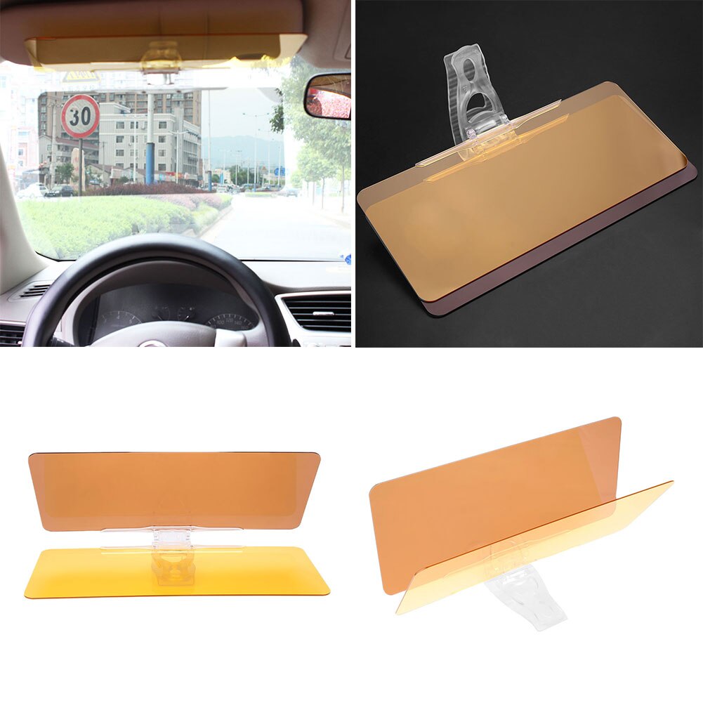 Car Anti-glare Glass Goggles Mirror Sunshade Sun Visor Vehicle-mounted sun visor anti-glare mirror polarizing lens two in one