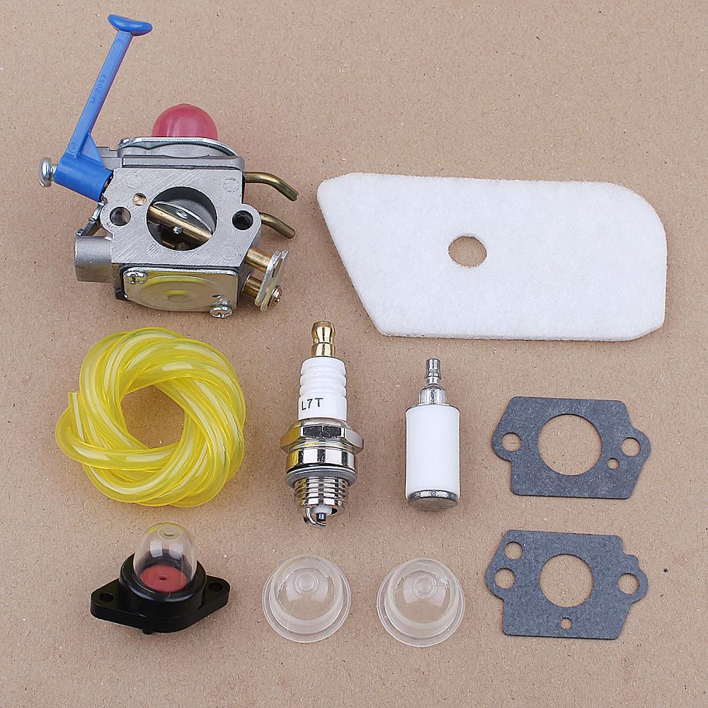 Forgasser luftfilter primer blub-enhet til zamz  c1q-w40a husqvarna 128 128c 128l jonsered  bc2128 bc2126 karbohydrater trimmer