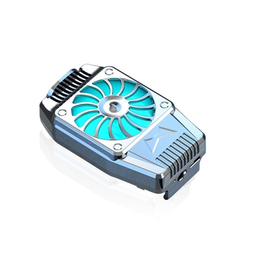 Support de contrôleur de jeu pour téléphone portable, système de refroidissement USB, ventilateur, radiateur pour iphone Xiaomi Huawei samsung: WHITE