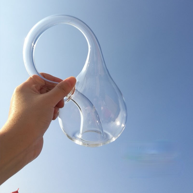 Botellas de cristal decorativas, adornos gruesos, botellas espaciales en cuatro dimensiones, , venta de fábrica