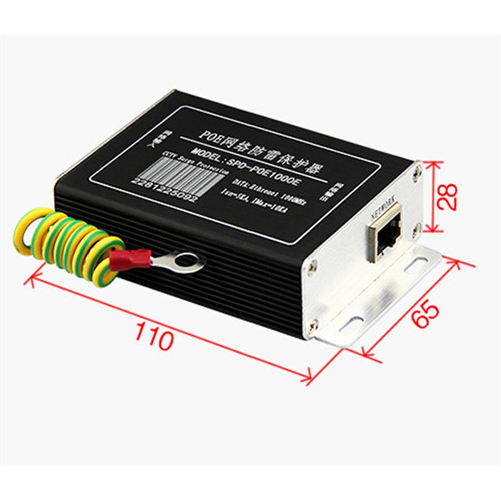 IP Camera Network POE Switch RJ45 & POE Surge Protector,Protection Device, Lightning Arrester,SPD For 1000mbps Ethernet Network
