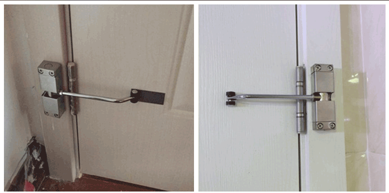 Simple Household Small Door Closers,Invisible Buffer Closed,Automatically Slowly Close Door Damper,Hotel Room Door Mute