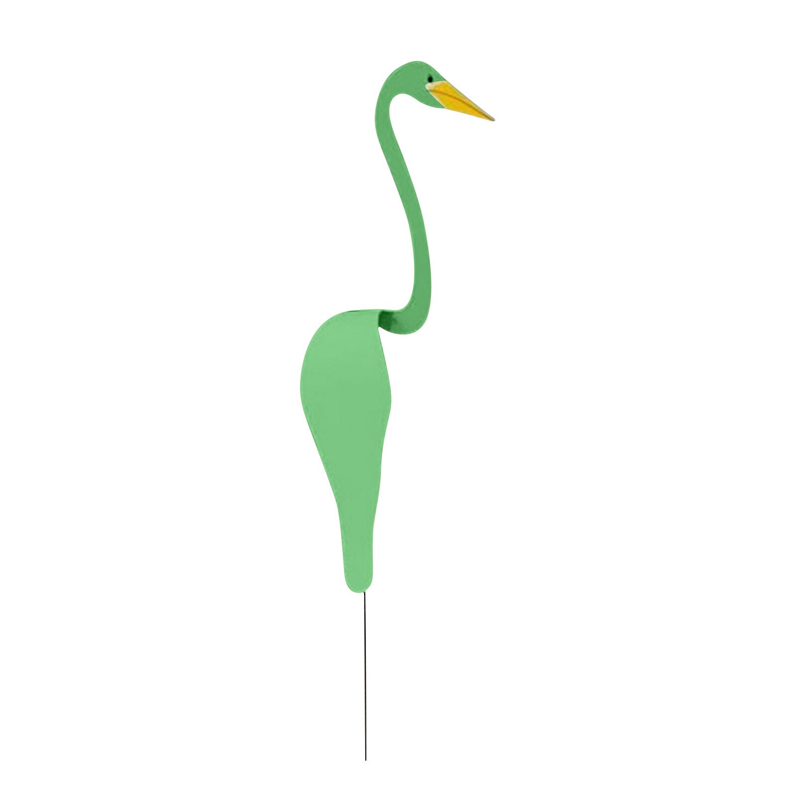 Decoración con flamencos de 50CM, remolino, decoración de jardín para pájaros, decorativo , de pato blanco giratorio con la fuerza, para el hogar y el jardín: B