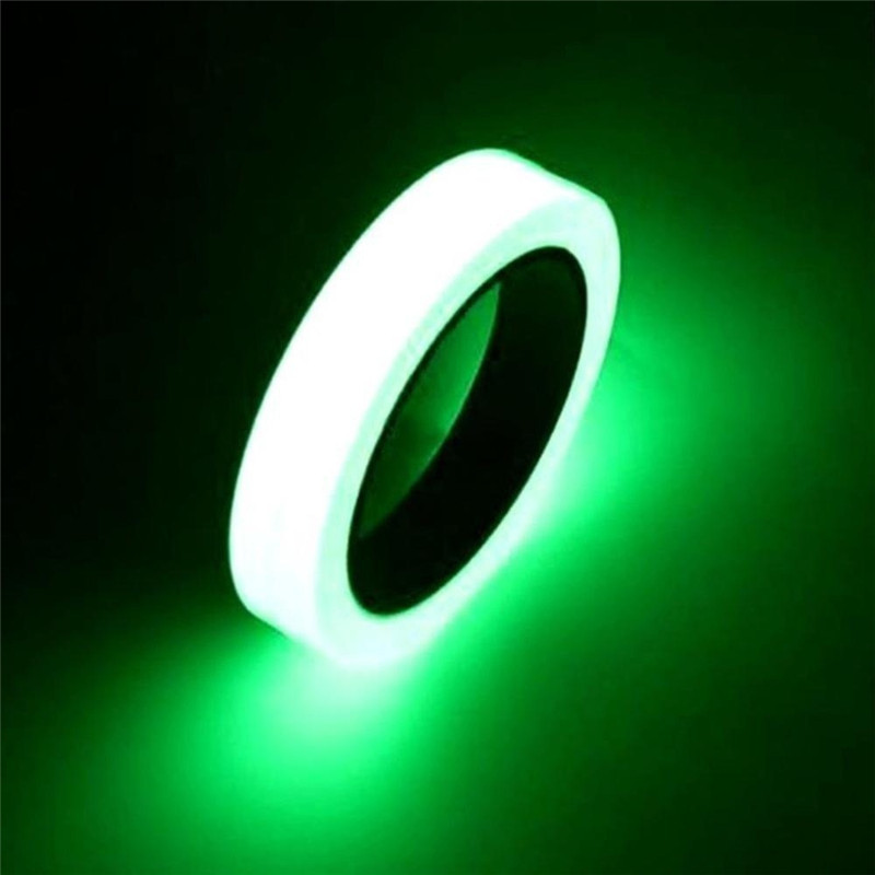 1Pcs 1/1.21.5/2Cm 3M Lichtgevende Tl Night Zelfklevende Glow In Dark Sticker Tape Veiligheid home Decoratie