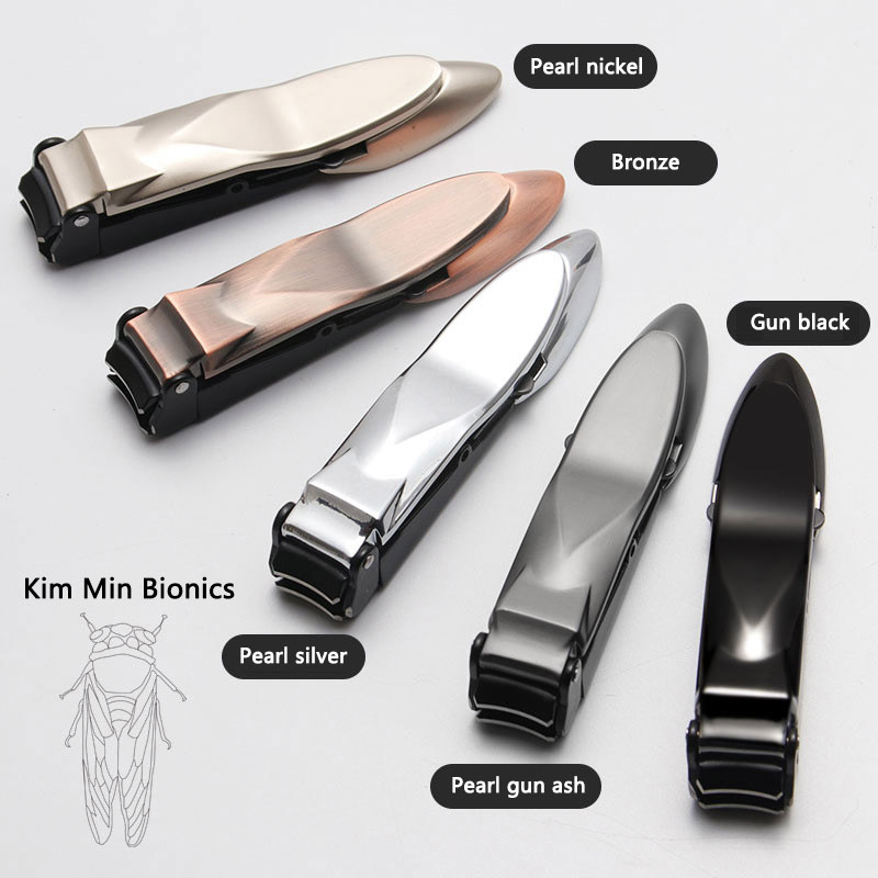 stainless steel nail clippers trimmer pedicure care nail clippers fish scale nail file nail clipper tools
