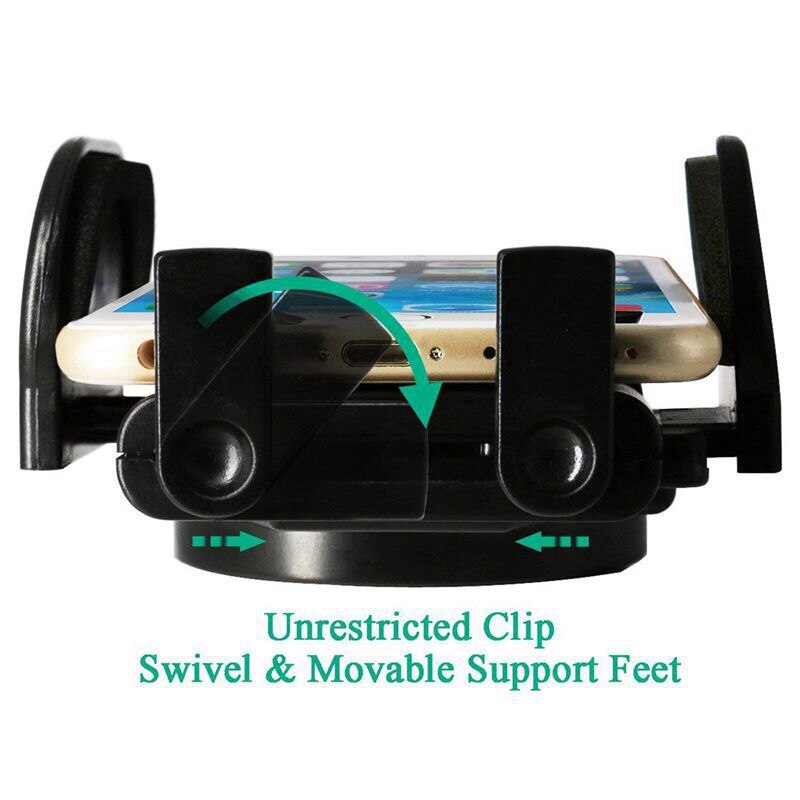 Car Phone Mount, Windshield Cell Phone Holder Universal Car Cradle Mount With Suction Cup One Press For Iphone X Se 7 Plu