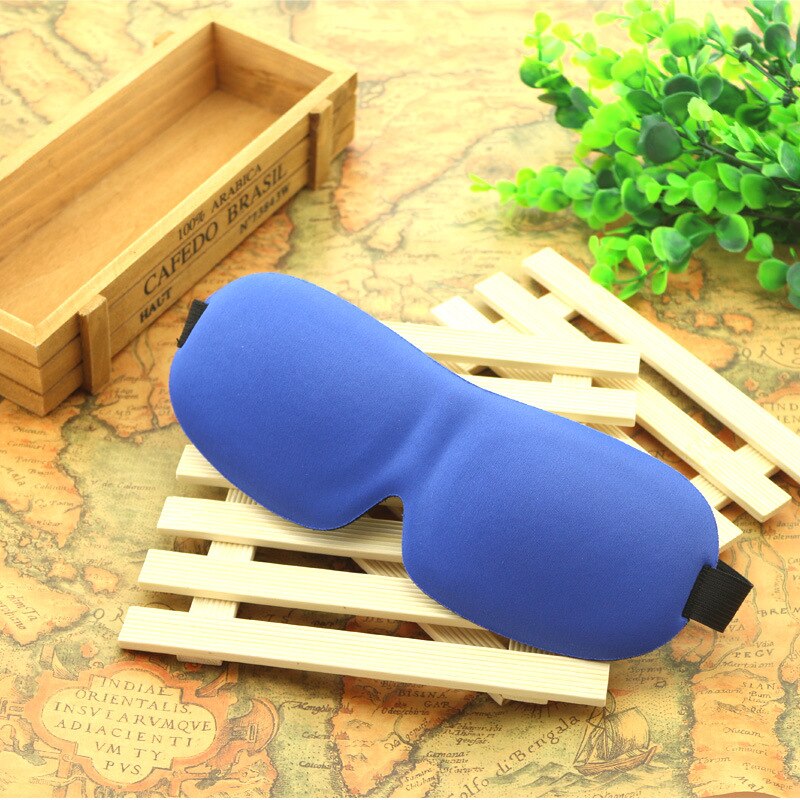 BYRIVER Beste Memory Foam 3D Slaap Oogmasker Cover voor Reizen Dutje Katoen Spons Blok Licht Slapen Slaapmasker Anti Snurken kit