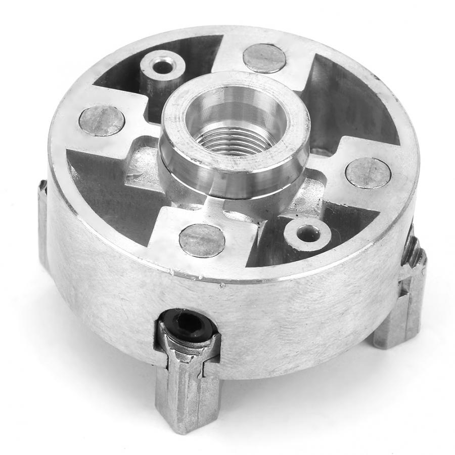 Metal Lathe Chuck Z011A Zinc Alloy 4-Jaw Chuck Clamp Accessory for Mini Metal Lathe Chuck Lathe Part