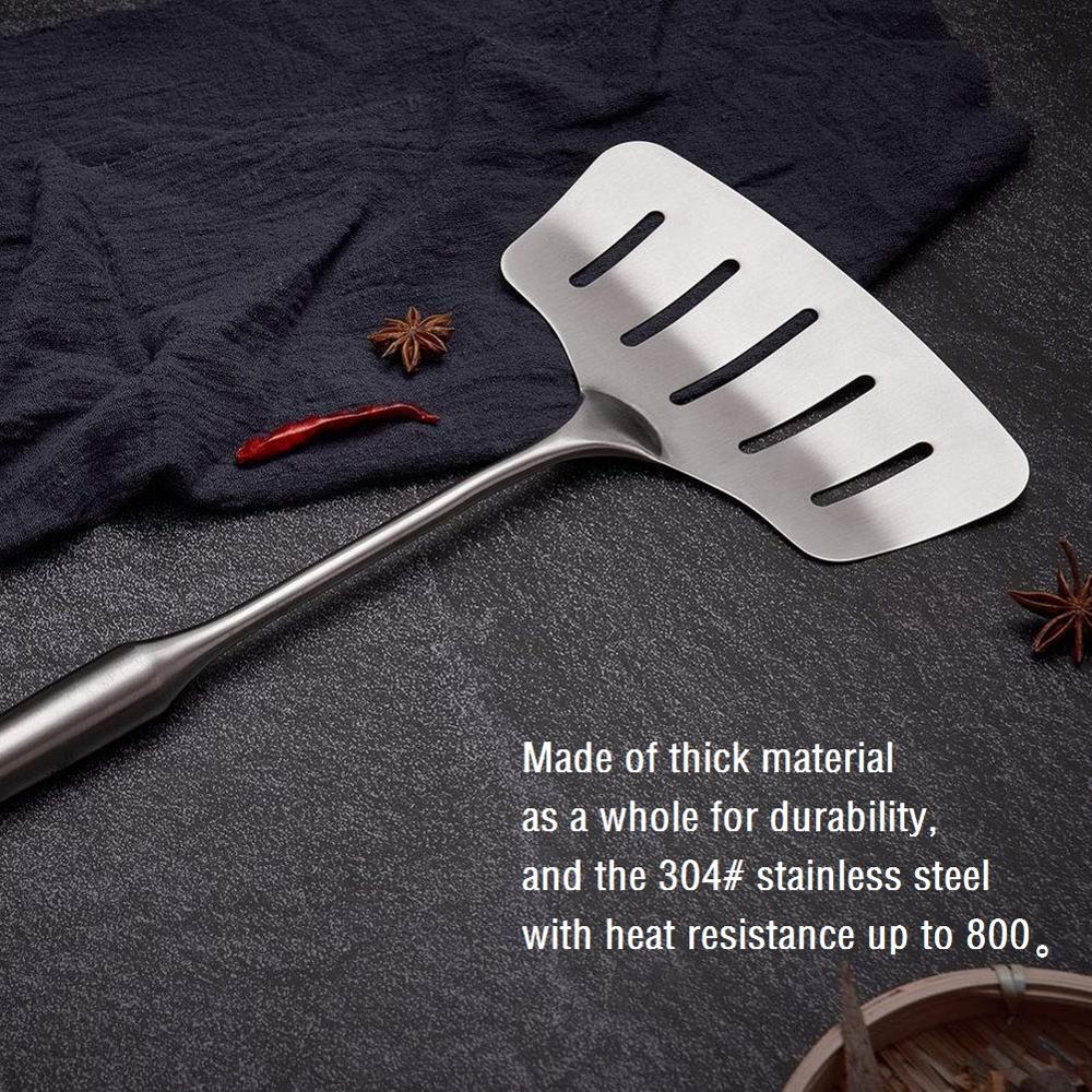 Kitchen Tools Slotted Turner Spatula Extra Wide Kitchen Spatula for Cooking Baking Flipping Frying