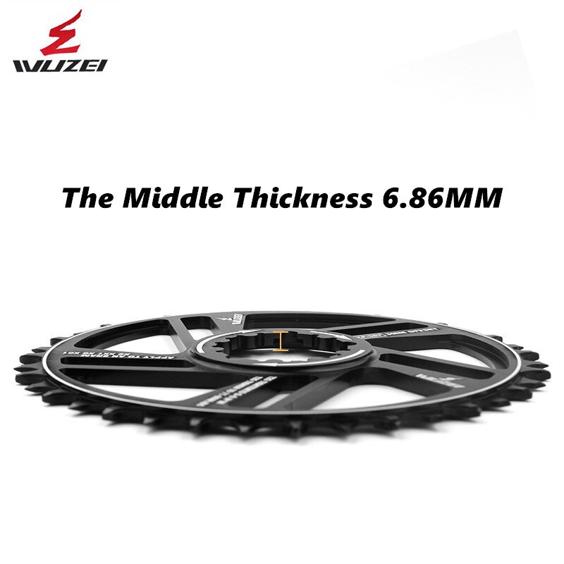 WUZEI-plato GXP para bicicleta de montaña, rueda de cadena para SRAM X9 XX1 X0, montaje directo Offset, 3mm, 30T, 32T, 34T, 36T, 38T, 40T, 42T